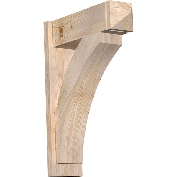 Ekena Millwork Thorton Smooth Arts and Crafts Outlooker, Douglas Fir, 7 1/2"W x 24"D x 32"H OUT08X24X32THR03SDF - main